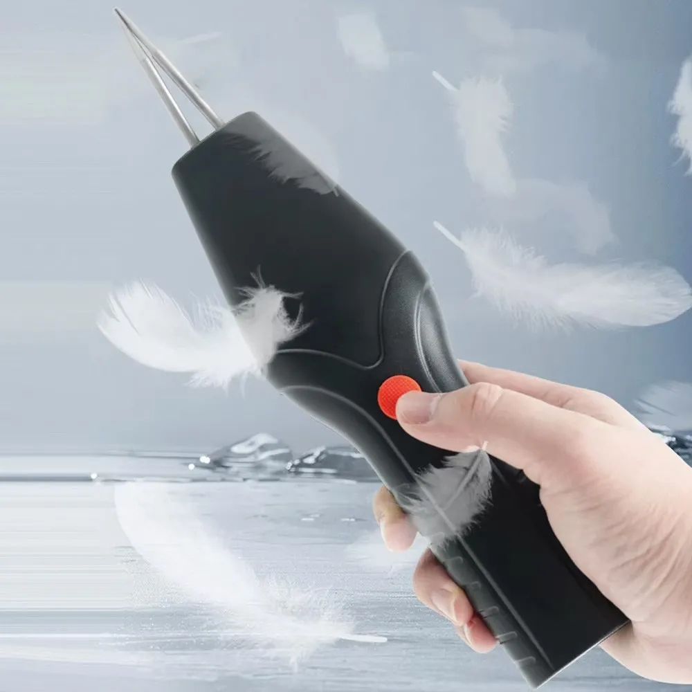 Электрическая машинка для выщипывания перьев, с USB / Электропинцет для удаления перьев у птицы 234577996 фото