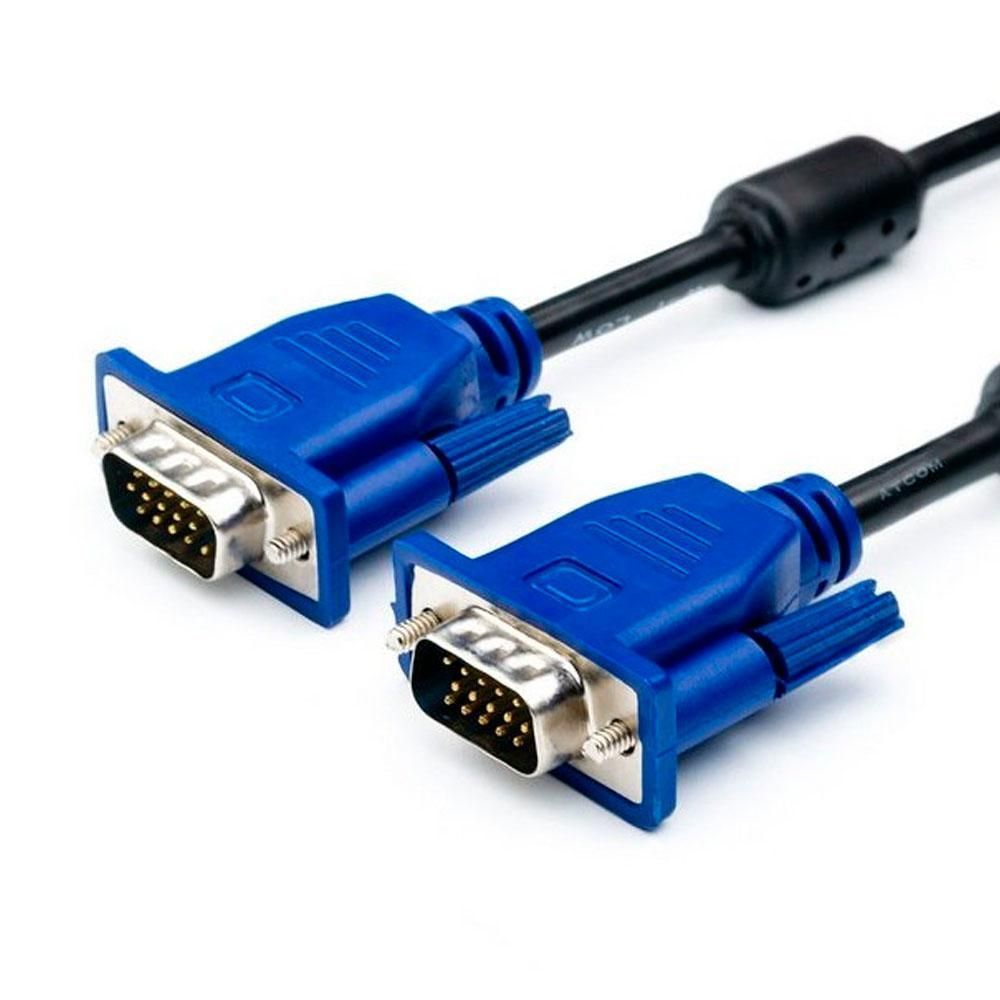Кабель для монітора VGA 3 м, 3 + 2 / Відео кабель / Кабель для ноутбука, комп'ютера, телевізора 234564765 фото