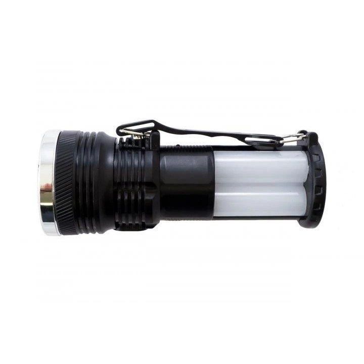 Фонарь лампа с солнечной панелью 1 + 24LED, 1000mAh, WX 2881T, Черный / Ручной фонарь аккумуляторный / Светодиодный фонарик 234591264 фото