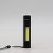 Ручний ліхтарик кишеньковий із USB зарядкою, BL-1501, Чорний / Акумуляторний тактичний ліхтар із кейсом 234563896 фото 4