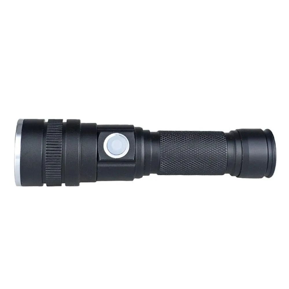 Ручний акумуляторний ліхтар із зумом BL 611-P50 / Тактичний світлодіодний ліхтарик / LED ліхтар 123463855 фото