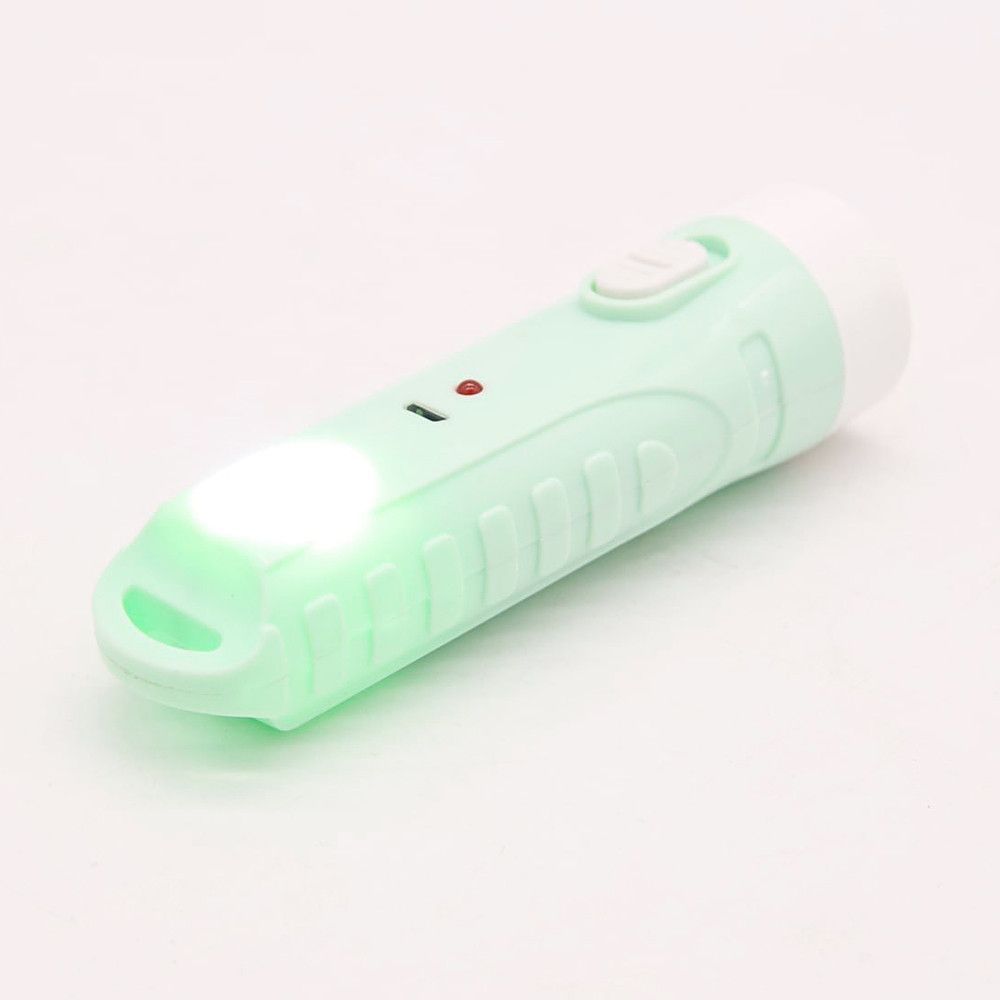 Компактний ручний ліхтарик USB, JY-302, Зелений / Акумуляторний ліхтарик / Кишеньковий LED ліхтар 234591438 фото