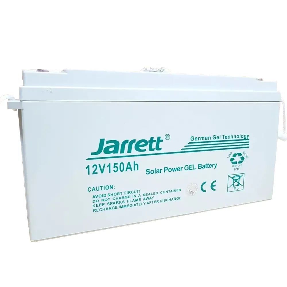 Гелевый аккумулятор 150Ач 12В, Jarrett / Аккумуляторная батарея для ИБП / Акумулятор гелевый для систем электропитания 234564842 фото