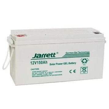 Гелевый аккумулятор 150Ач 12В, Jarrett / Аккумуляторная батарея для ИБП / Акумулятор гелевый для систем электропитания 234564842 фото