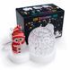 Новогодний светильник диско-шар Снеговик Christmas Light AT-W168 / Настольный светодиодный новогодний LED шар 234561702 фото 10