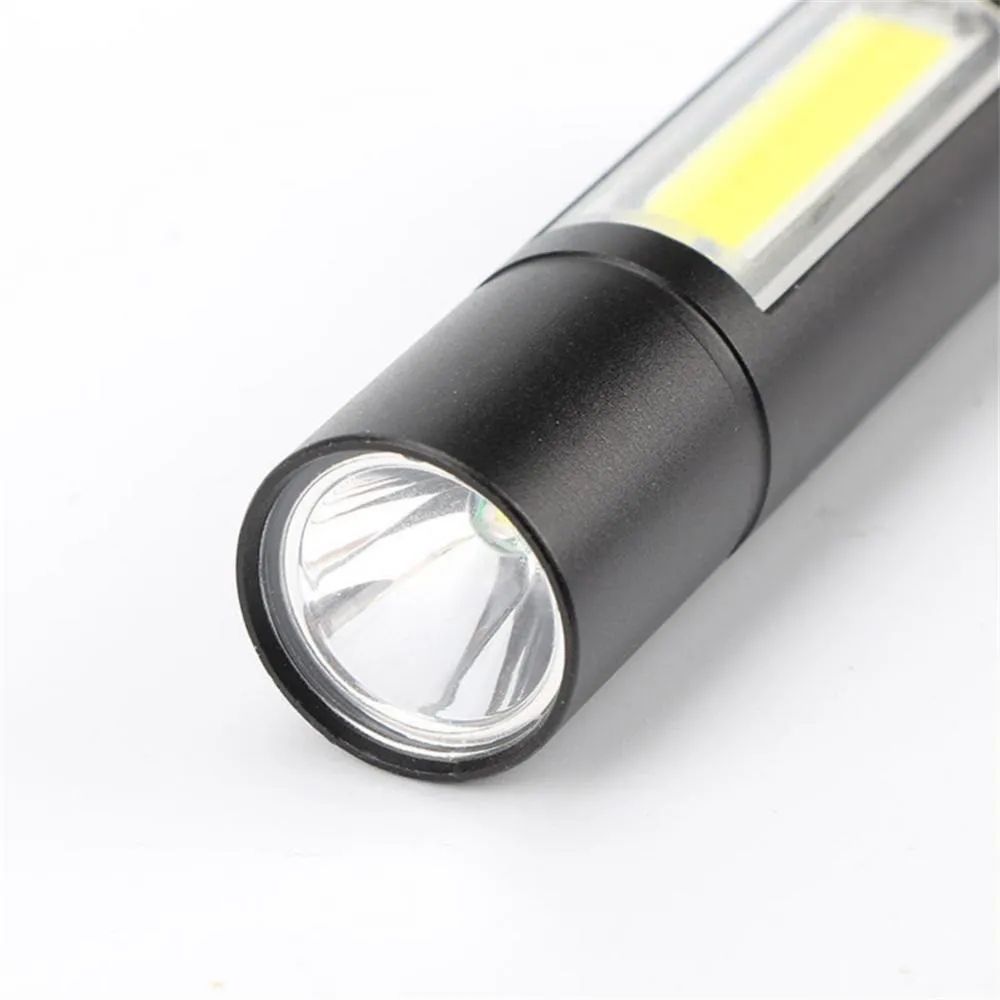 Ліхтар ручний micro USB, XPE+COB, BL-519 / Тактичний потужний ліхтарик 234565357 фото