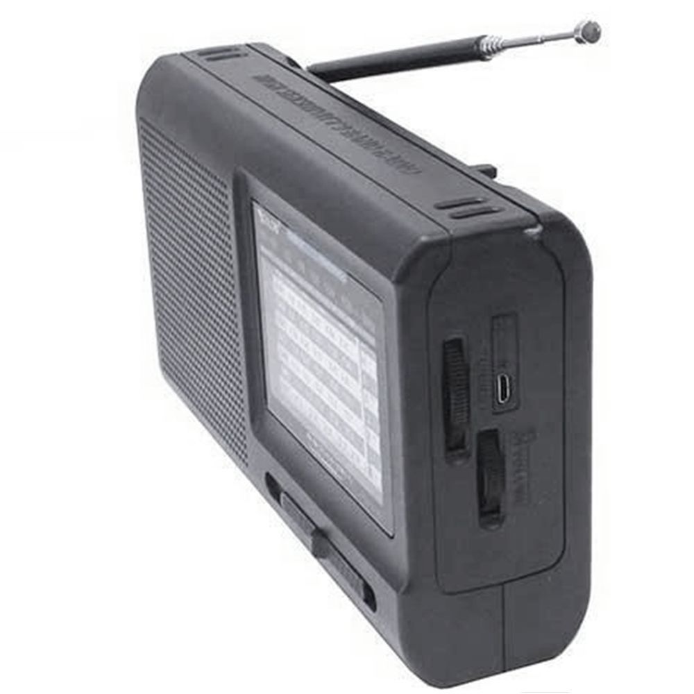 Радіоприймач від USB, Golon RX 3040, Чорний / Акумуляторне радіо / Бездротовий радіоприймач FM 234572427 фото