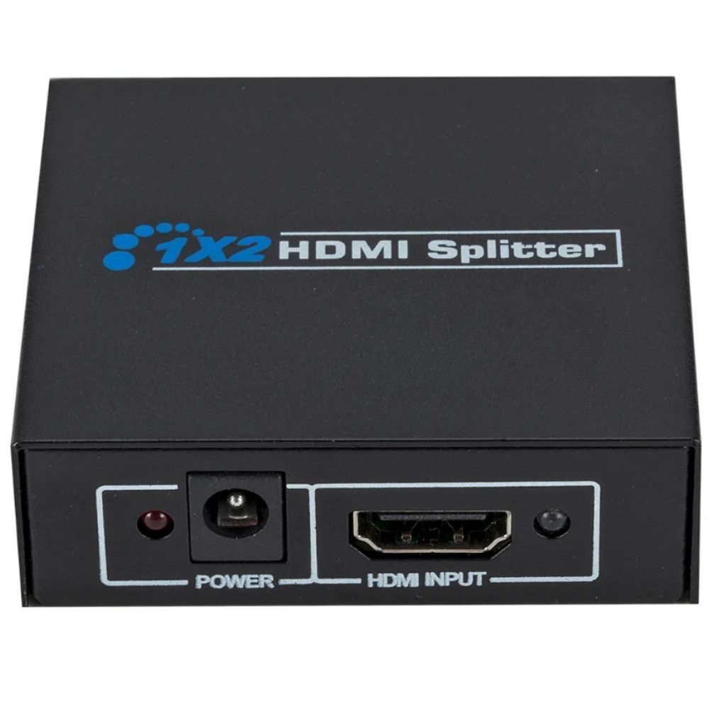HDMI розгалужувач на 2 порти, 1080P, Чорний / Двонаправлений HDMI спліттер / Активний HDMI комутатор 234573374 фото