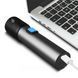 Ручной аккумуляторный фонарик USB BL K31, Серый / Карманный ЛЕД фонарь / Фонарик светодиодный 234562480 фото 2