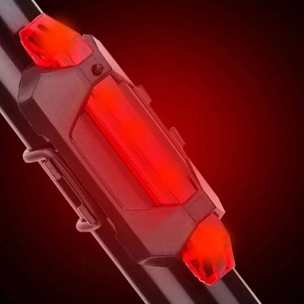 Фара на велосипед + задній стоп BSK-178-1-XPG, від USB, Чорний / Акумуляторна велофара на кермо / Велосипедний ліхтар 234572451 фото