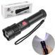 Фонарик ручной аккумуляторный, от USB, Bailong BL X72 P90, Черный / Светодиодный LED фонарь / Фонарик на аккумуляторе 234562563 фото 1