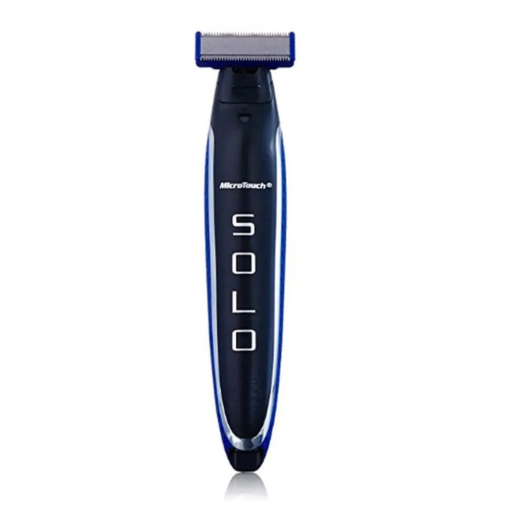 Универсальный триммер с подсветкой для мужчин Solo trimmer, Черный / Беспроводная машинка для стрижки усов и бороды 123456837 фото