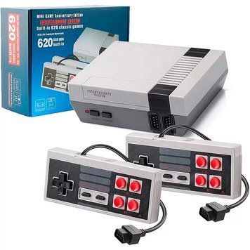 Игровая приставка 8 бит Retro-620 / Приставка с джойстиками / Ретро игровая консоль 234565330 фото