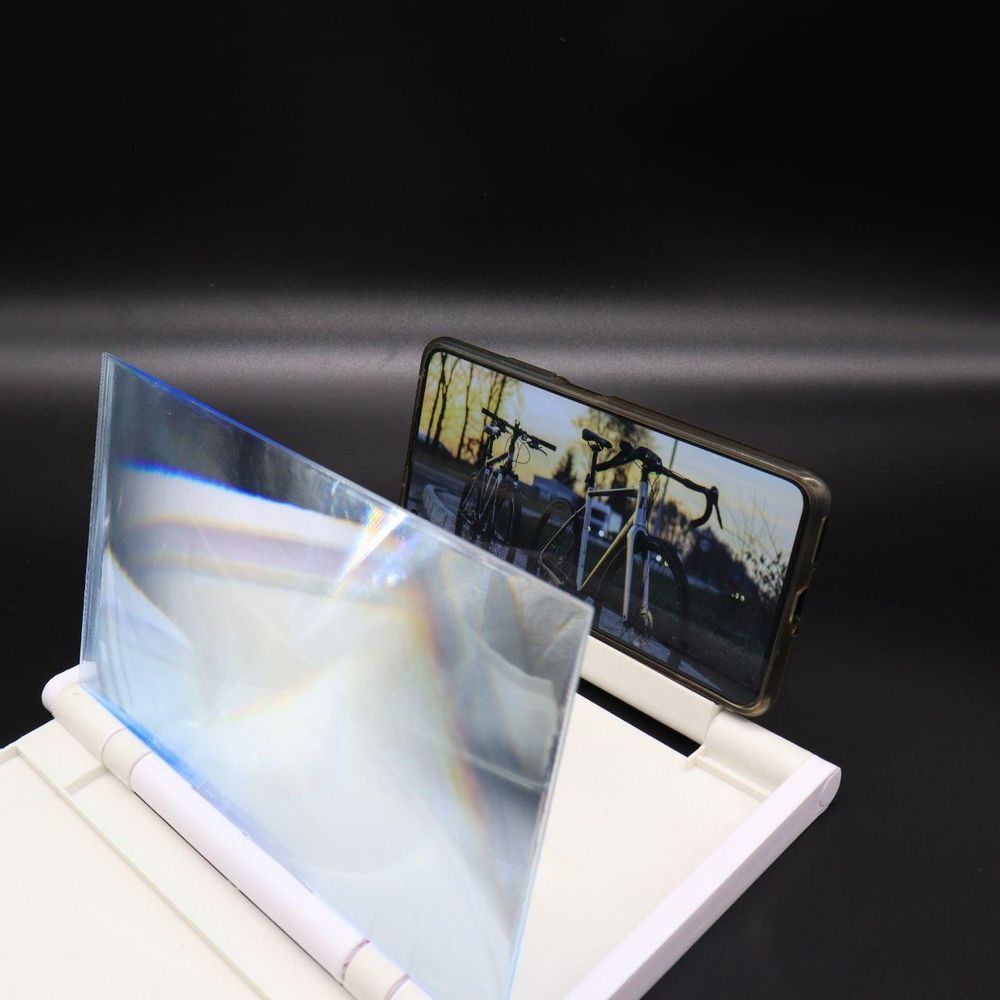 3D збільшувач екрана телефону 9&Prime; дюймів, Білий / Екранний збільшувач / Збільшувальний екран для телефону 234563188 фото