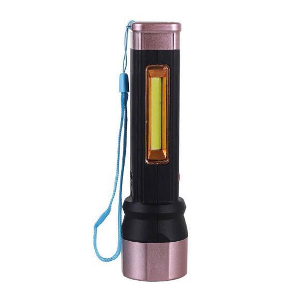 Фонарик с солнечной панелью, USB, 1200 мАч, RH-207 / Светодиодный аккумуляторный фонарь / LED - фонарик 234564465 фото