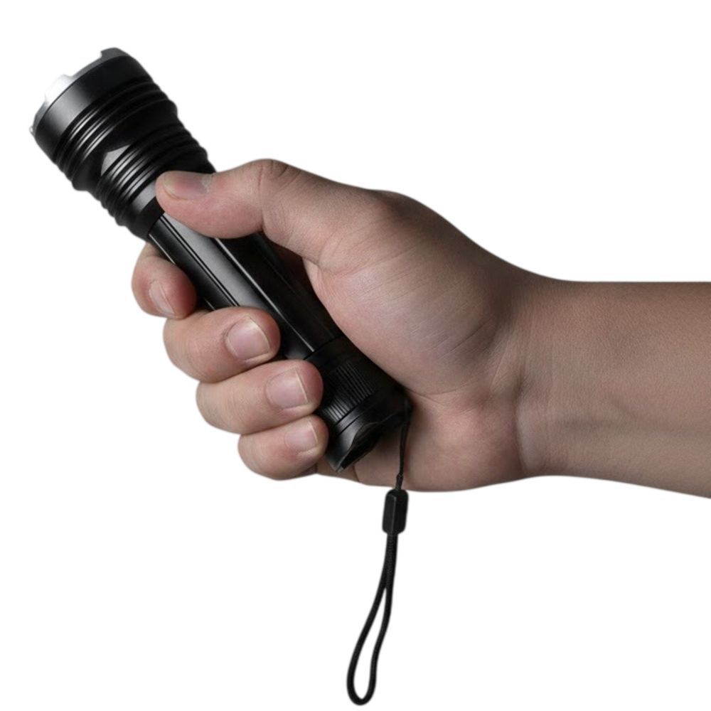 Ручний ліхтар світлодіодний, зарядка від USB, Zoom, BL-A85-P50, Чорний / Кишеньковий ліхтарик акумуляторний / Тактичний ліхтар 234591699 фото