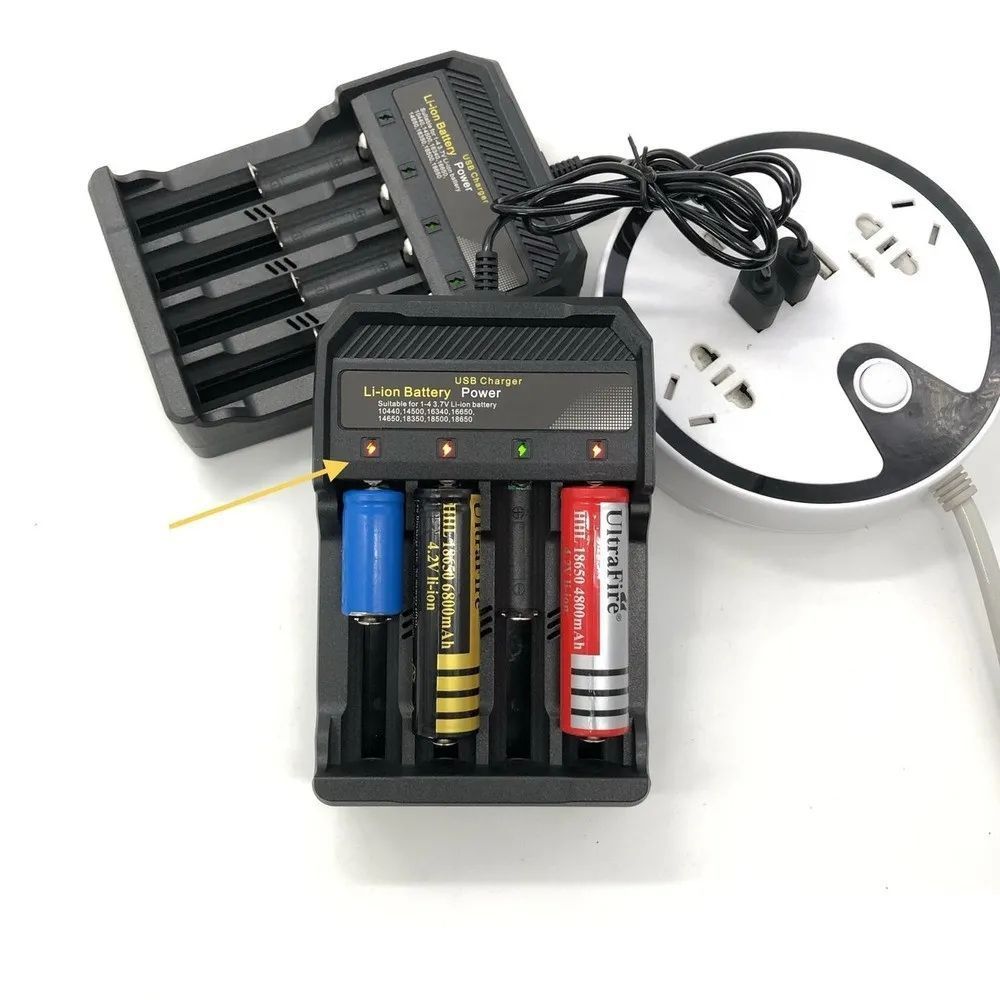Універсальний зарядний пристрій, 4,2V / 2A, MS-5D84A USB / Зарядний пристрій / Зарядка для акумуляторів 234565731 фото