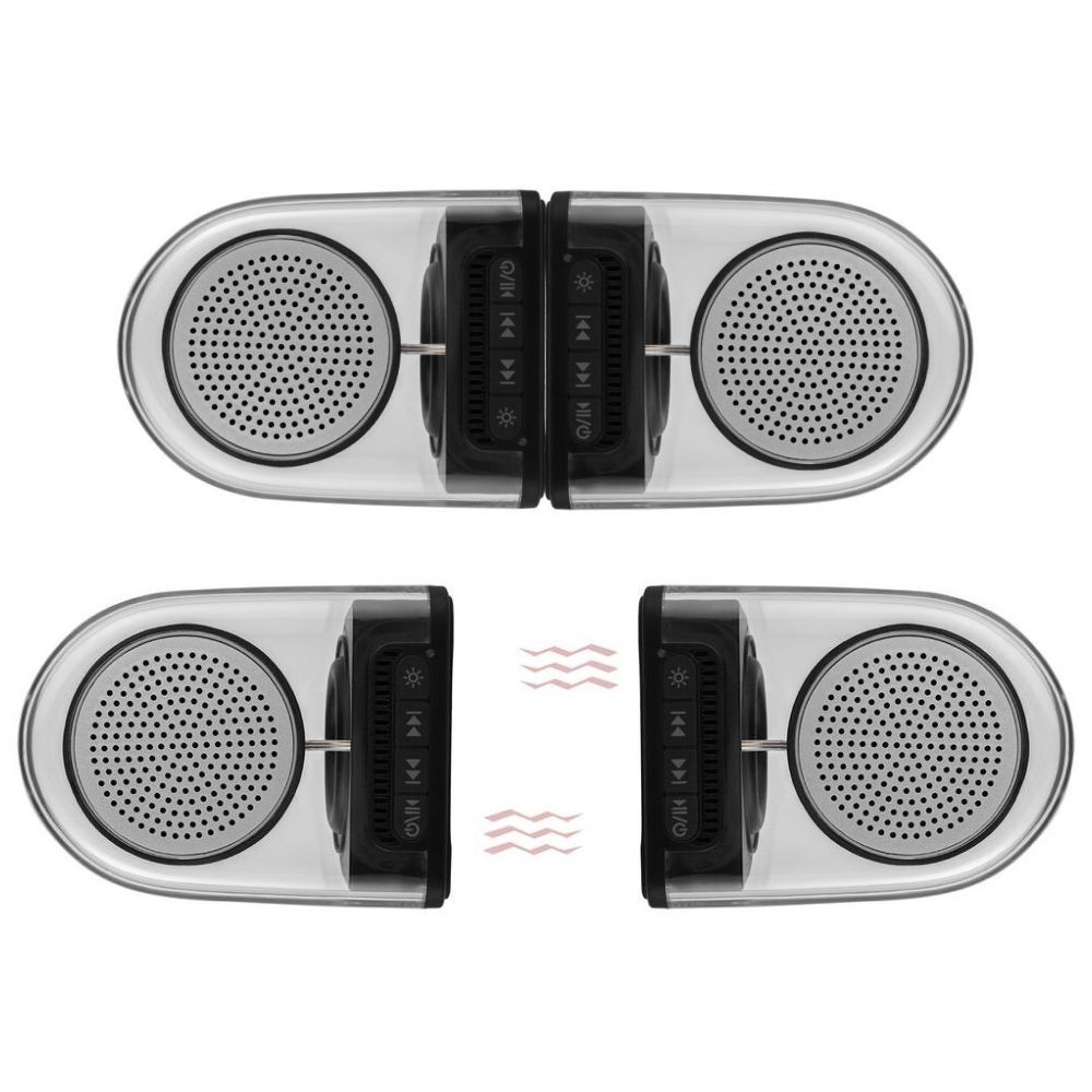 Bluetooth колонка магнітна JEDEL Wave-98 TWS, Прозора / Портативна колонка блютуз / Блютуз колонка 234569682 фото