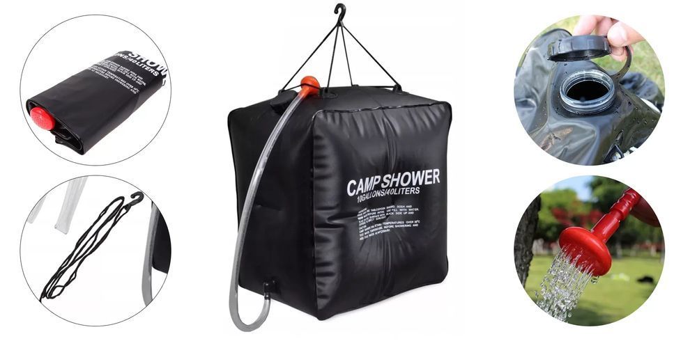 Портативный душ для кемпинга на 40 л, Camp Shower / Переносной душ / Летний душ на дачу 234564784 фото