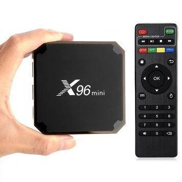 Смарт приставка ТВ 4GB/32GB, X96 Mini / Медиаплеер для телевизора / Android Smart TV 234571161 фото