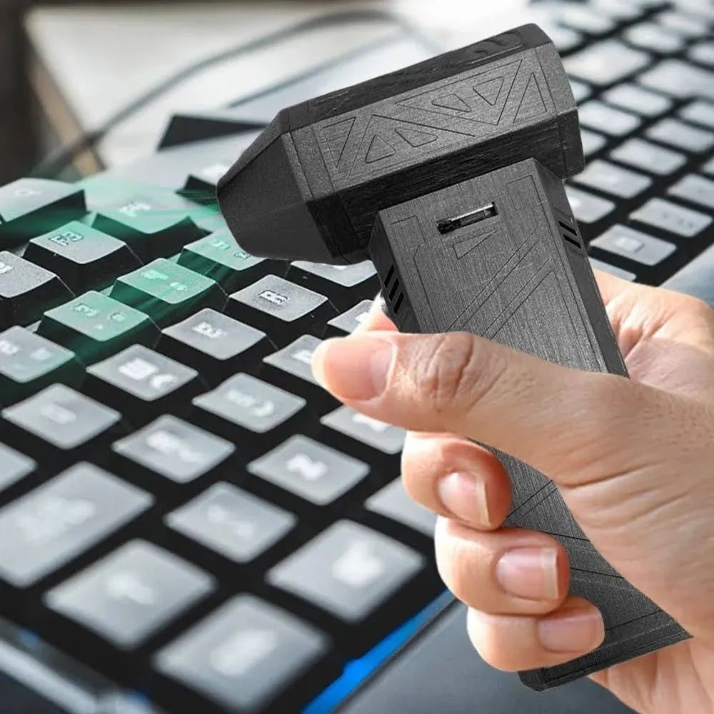 Акумуляторний турбовентилятор для снігу, 8000 мАг / Ручна повітродувка / Потужний автомобільний фен 234569723 фото