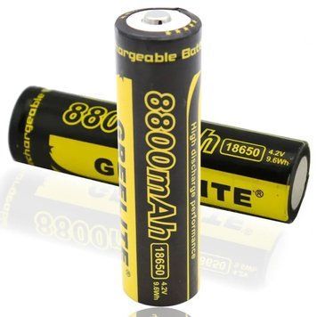 Аккумулятор 18650 Li-Ion, 8800мАч, 4,2В (1шт) Greelite / Литий-ионная батарейка аккумуляторная / Перезаряжаемая батарейка 234564565 фото