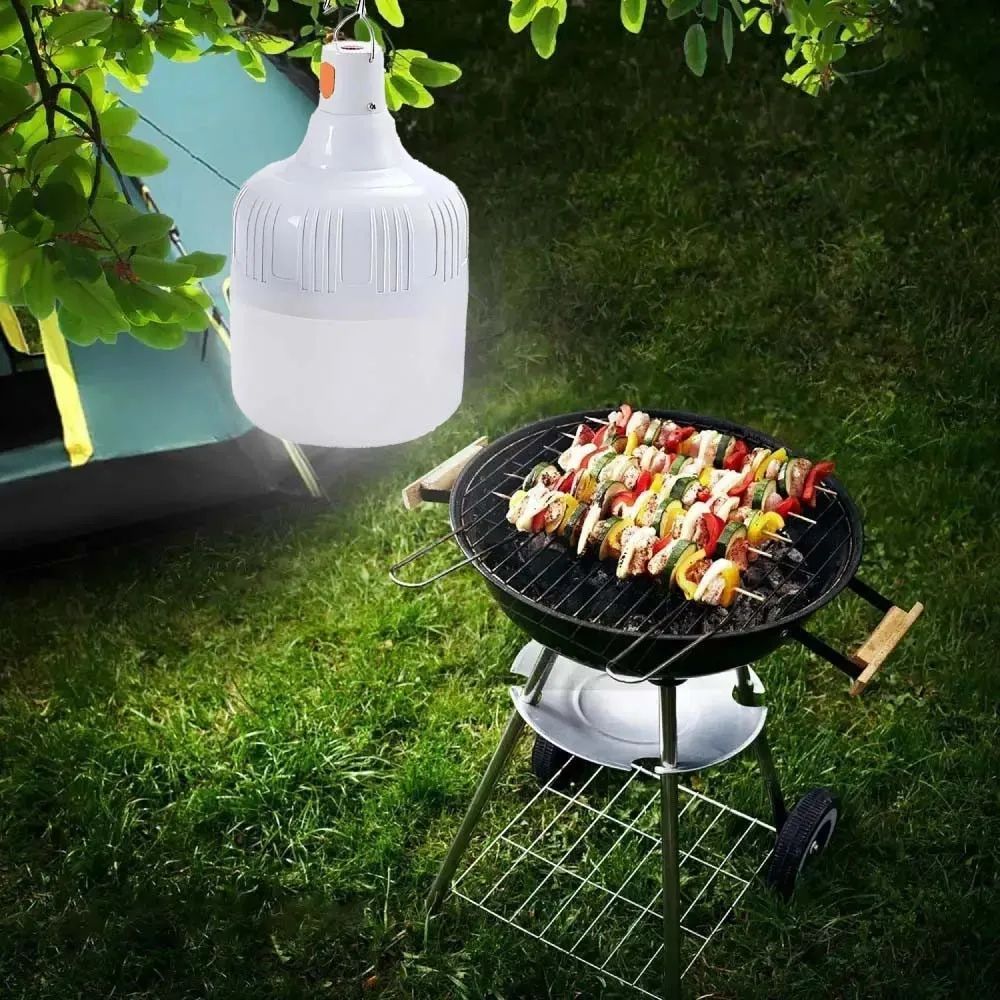 Аккумуляторная LED лампа подвесная, 10,5 см, от USB, 3 режима, AKL-02 / Кемпинговый фонарь / Аварийная лампа 234573776 фото
