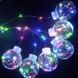 Гірлянда Штора, від мережі, 3х1,5 м, 150 LED, Різнокольоровий / Гірлянда на вікно / Гірлянда на мідному дроті 123462240 фото 5