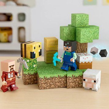 Детский конструктор магнитный 53 детали, от 6 лет, Minecraft Magnet WORLD S001-1 / Блочный конструктор на магнитах / Конструктор для детей 234585864 фото