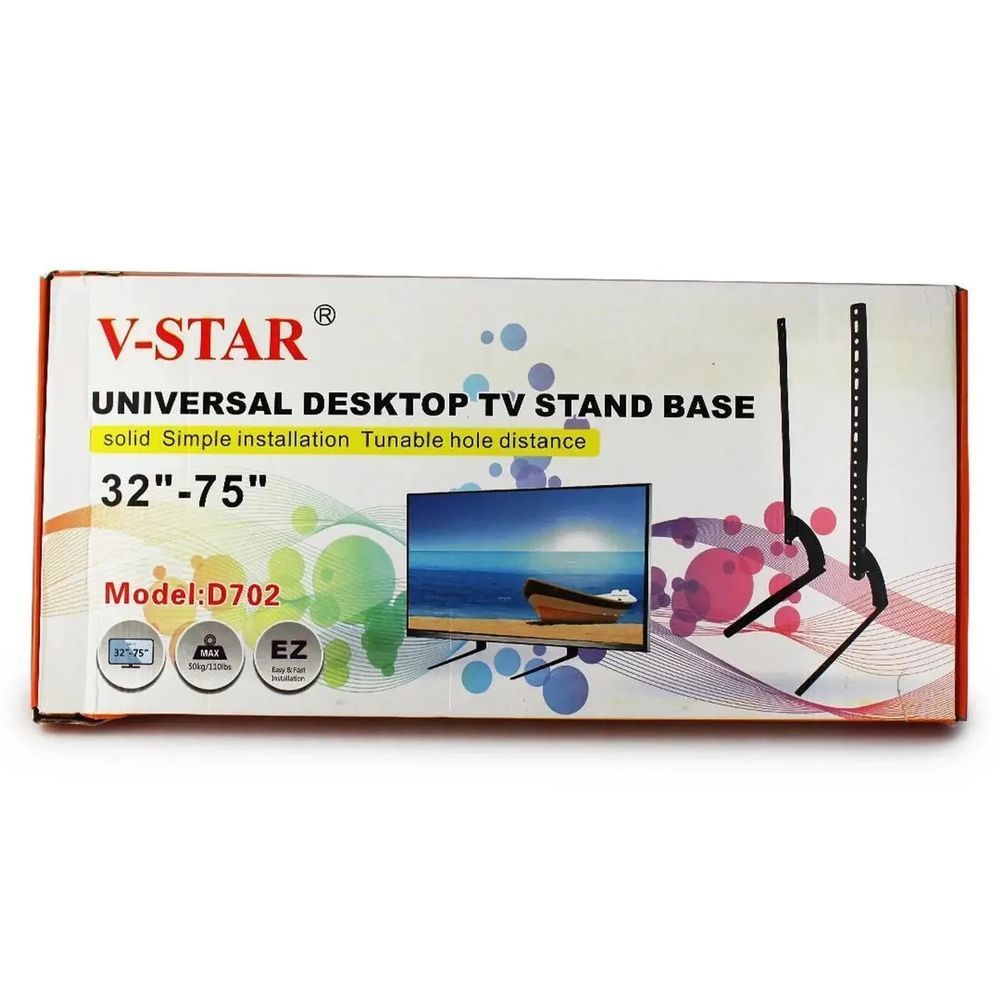 Настольный кронштейн для телевизора 32-75", до 50 кг, D702 / Крепление для телевизора, монитора 234560650 фото