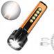 Мощный ручной фонарик с аккумулятором, USB, CB-C67 5W+5COB / Светодиодный LED фонарь 234564417 фото 2