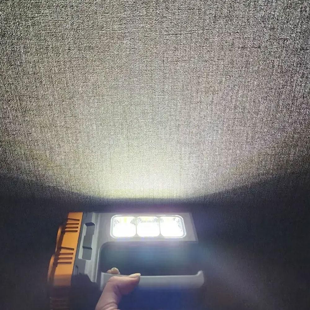 Світлодіодний акумуляторний ручний ліхтар з USB, BL 7701A COB, чорний / Світлодіодний ліхтар / Ручний ліхтар 234570190 фото