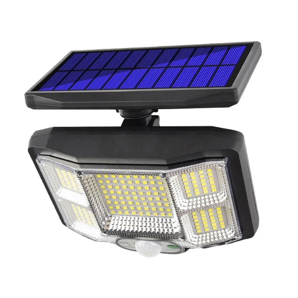 Вуличний світильник-ліхтар, 200 LED, із сонячною панеллю, Solar Sensor Light JB2168 / Ліхтар-прожектор 23456912801 фото