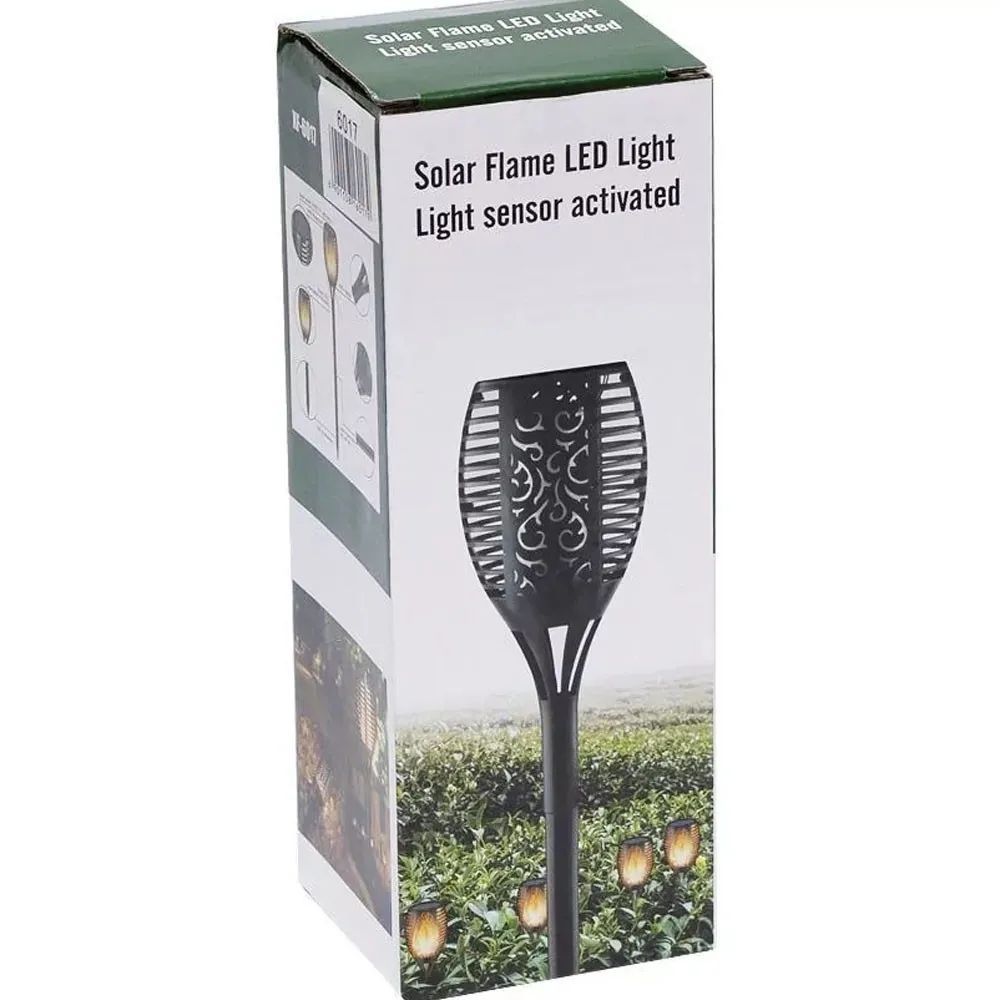 Садовый фонарь Solar flame led light sensor activated 77 см / Фонарь факел на солнечной батарее 234570086 фото
