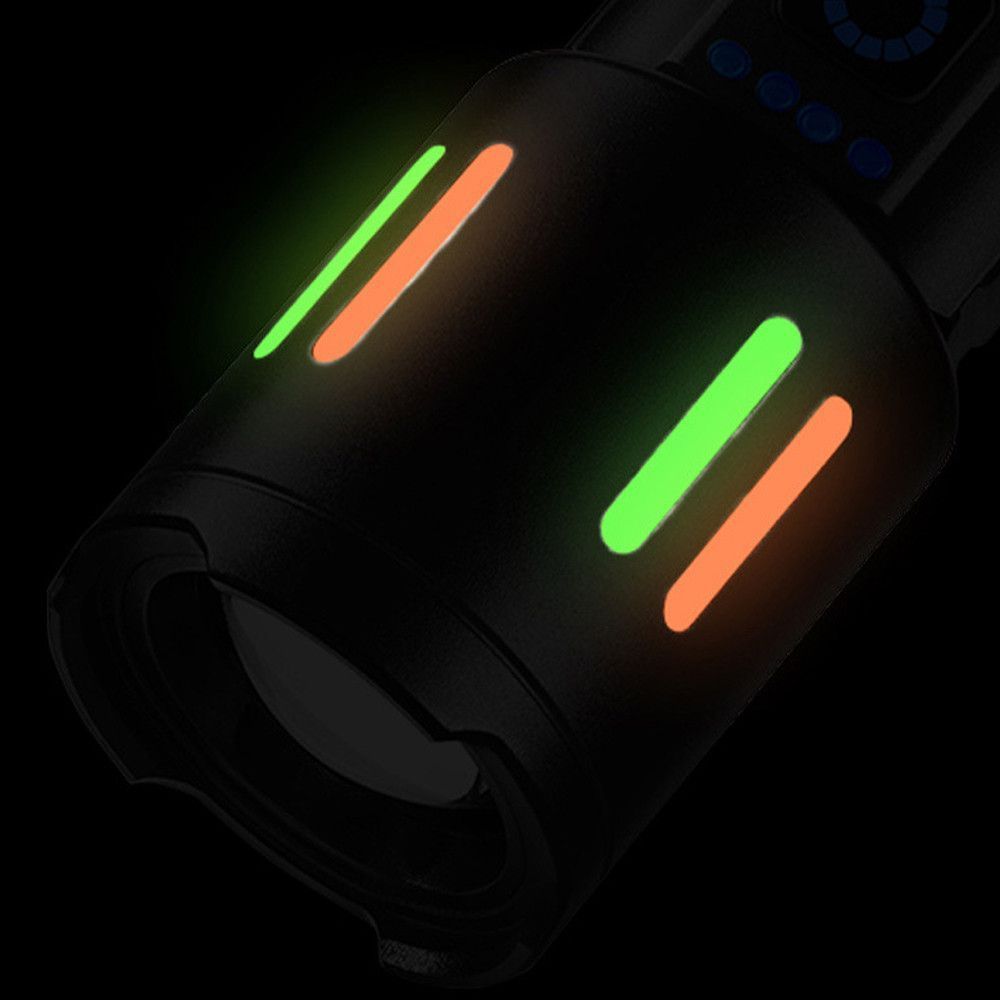 Ручний ліхтарик із зумом, від USB, 3 режими, BL 611-TG, Чорний / Акумуляторний ліхтар / Портативний ліхтарик 234571857 фото