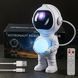 Лазерный ночник-проектор звездного неба Космонавт, USB + пульт, Белый / Детский светильник с проекцией космоса 234587261 фото 1
