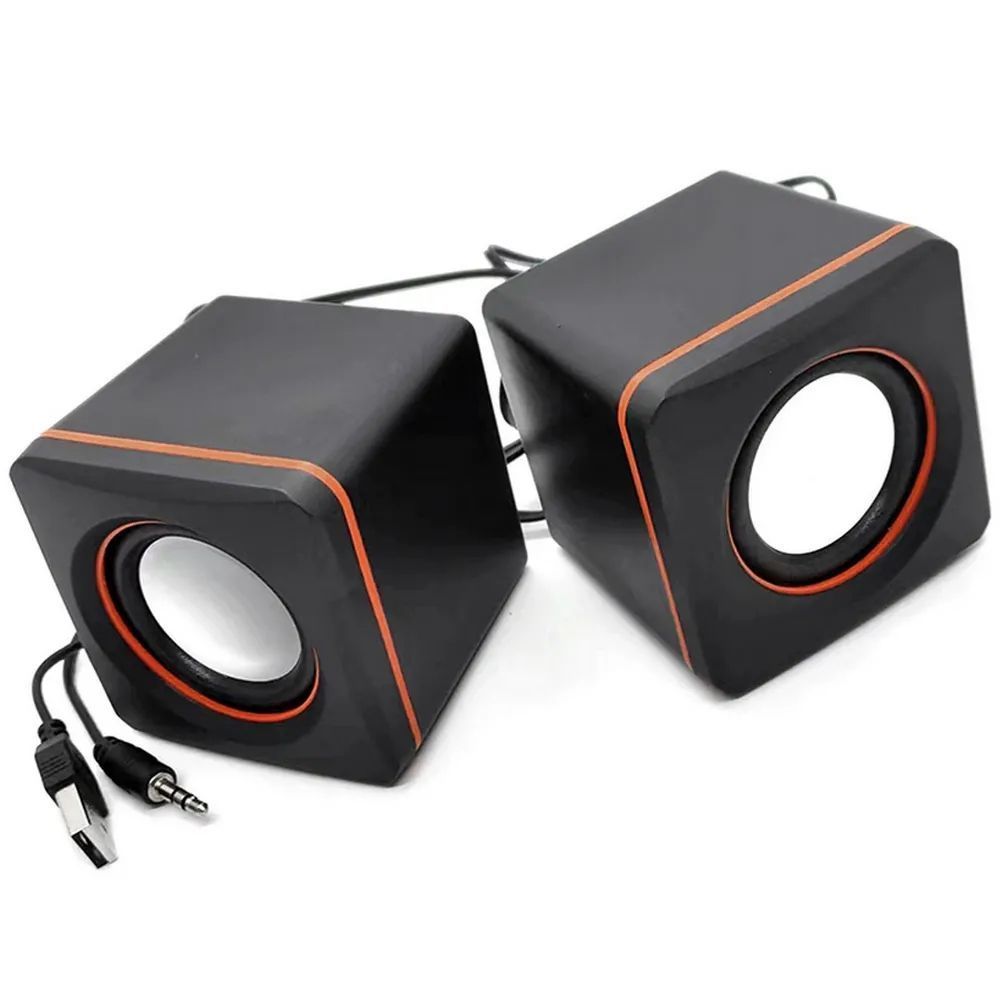 Колонки для компьютера и ноутбука CK4/G10 от USB, 5 Вт / Компьютерные проводные колонки для ПК 234566377 фото