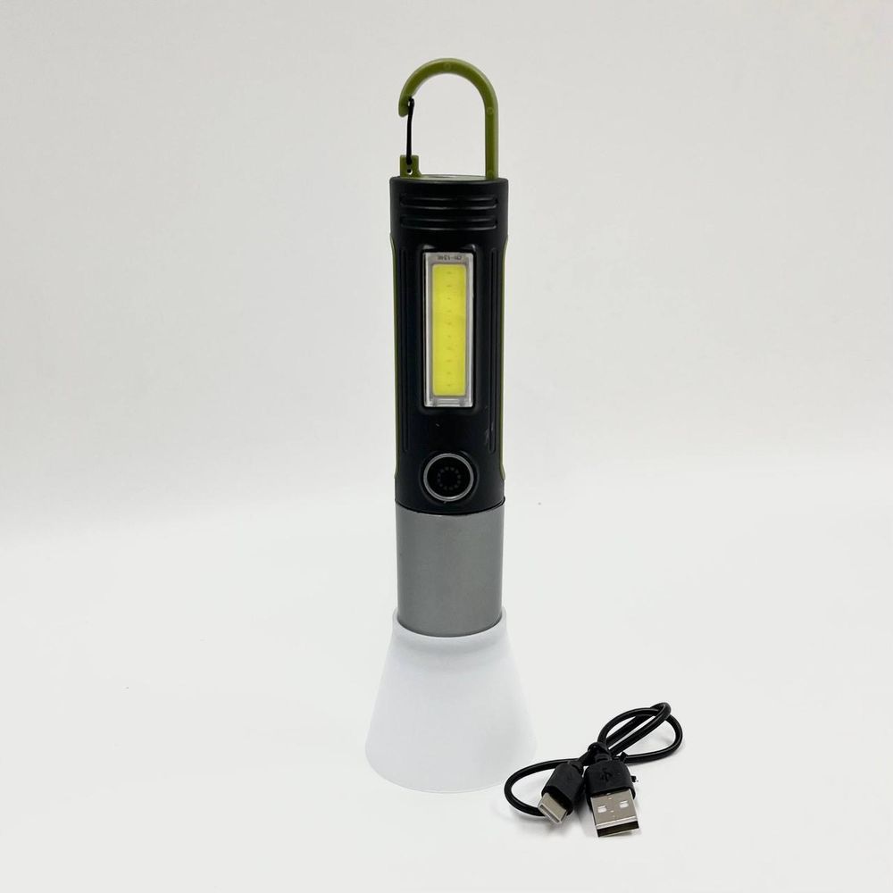 Фонарик ручной от USB, BL S507, Черный / Компактный фонарик на аккумуляторе / Фонарь аккумуляторный для кемпинга 234575268 фото