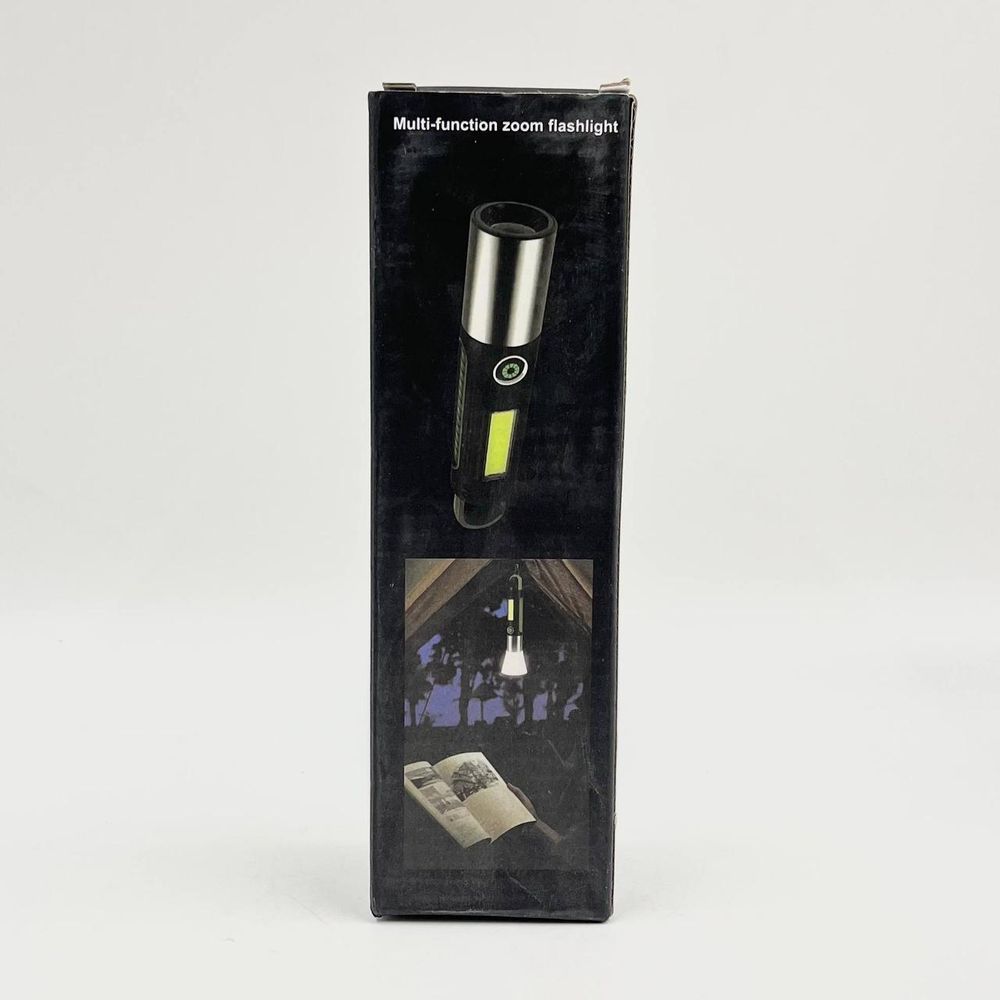 Фонарик ручной от USB, BL S507, Черный / Компактный фонарик на аккумуляторе / Фонарь аккумуляторный для кемпинга 234575268 фото