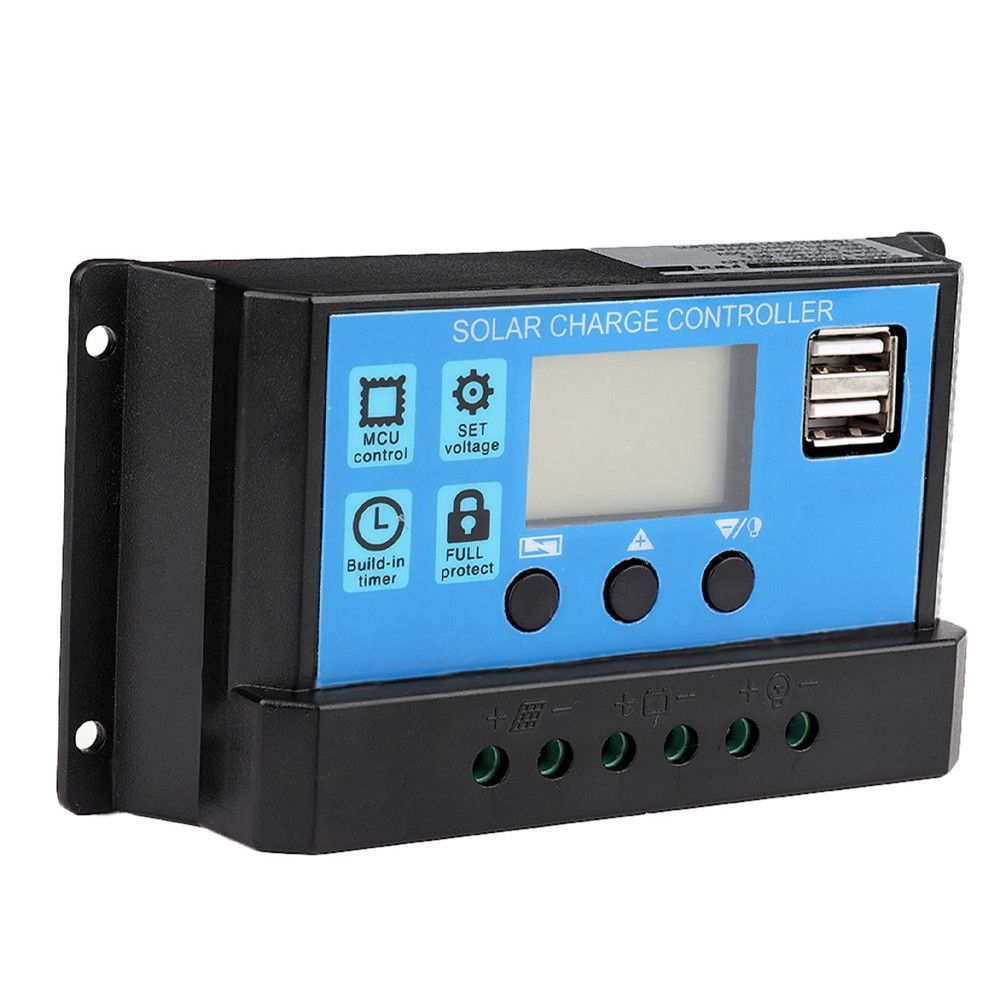 Комплект сонячна панель + контролер заряду, 100А, 12V/24V / Портативна сонячна панель / Контролер заряду сонячної панелі 234592553 фото