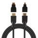 Кабель HDMI, 1,5м, 3в1 micro HDMI, mini HDM, HDMI-HDMI, Черный / Аудио-видео кабель с переходниками / Шнур HDMI 234567747 фото 1