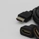 Кабель HDMI, 1,5м, 3в1 micro HDMI, mini HDM, HDMI-HDMI, Черный / Аудио-видео кабель с переходниками / Шнур HDMI 234567747 фото 3