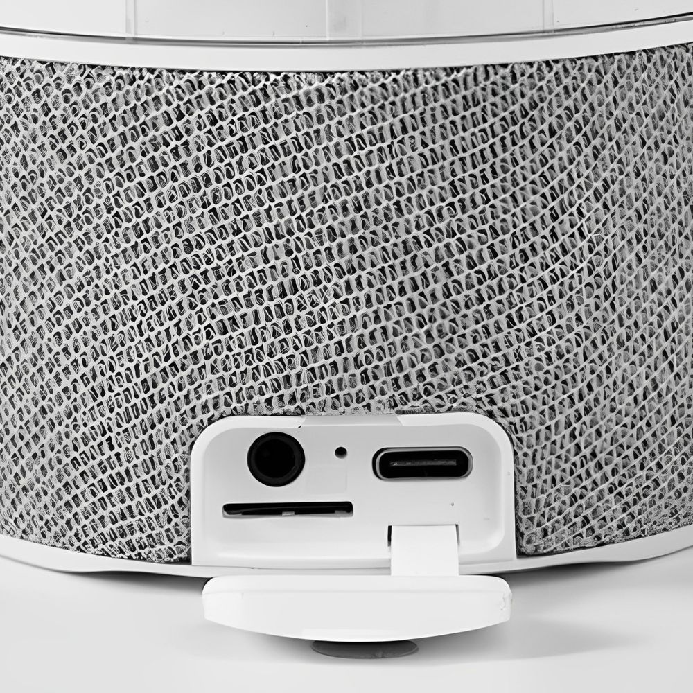 Портативная Bluetooth колонка с подсветкой Медуза, от USB, Серый / Колонка с функцией ночника / Блютуз колонка-ночник 234575392 фото