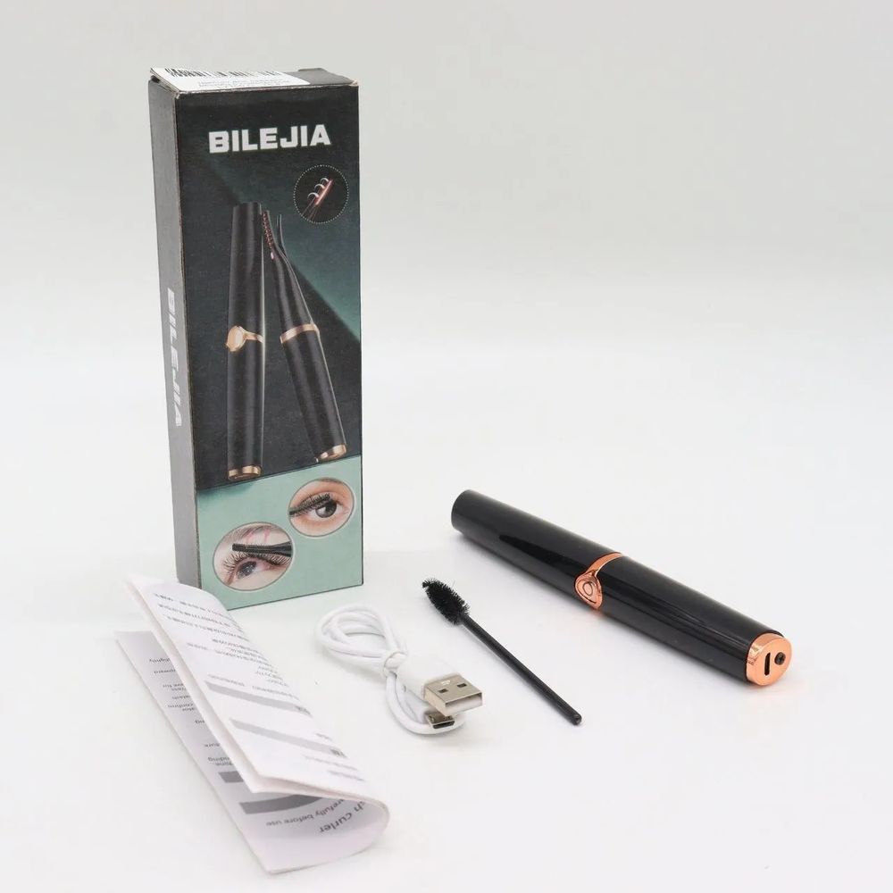 Щипці для завивки вій LY-150 з підігрівом та USB зарядкою / Акумуляторна плойка для підкручування вій 234575969 фото