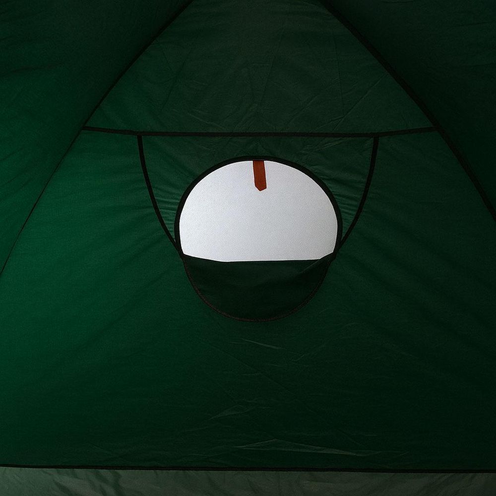 Туристичний намет 4-місний, 200х200х135см, Хакі / Кемпінговий намет з москітною сіткою / Тент для відпочинку 234587600 фото
