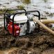 Бензиновая мотопомпа 6,5 лошадиных сил, 4-тактная OHV, 1000 л/мин, 3", подача 30м, Красный / Мотопомпа для откачки воды 234594544 фото 6
