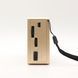 Радиоприемник с USB и фонариком, RX 8866, Золотой / Портативное FM-радио на батарейках 23456540502 фото 4