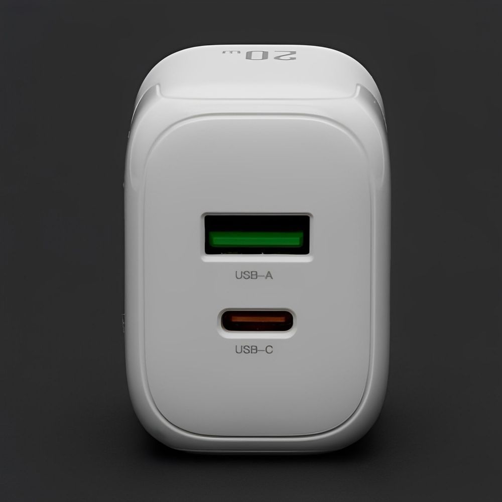 Сетевое зарядное устройство 20W, USB, Type-C, XO L137 / Быстрая зарядка для телефона 234576835 фото