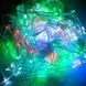 Гірлянда від мережі "Водоспад" 3х2м, 220LED, Мікс, Rgb / Світлодіодна гірлянда-завіса декоративна / Гірлянда штора на вікно 234588510 фото 8
