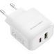 Сетевое зарядное устройство 20W, USB, Type-C, XO L137 / Быстрая зарядка для телефона 234576835 фото 3